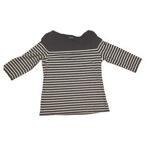Women's Striped 3/4 Sleeve